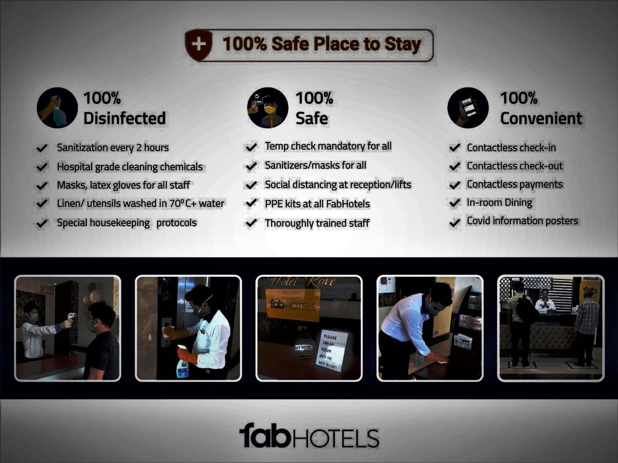 Fabhotel A&M - Nr Lv Prasad Institute, Banjara Hills Hyderabad Ngoại thất bức ảnh